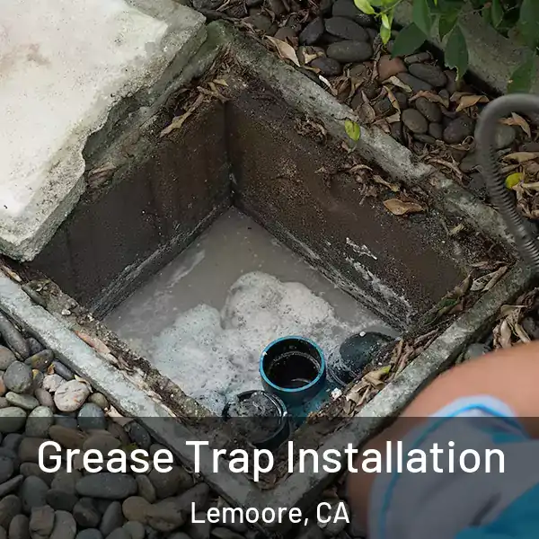  Grease Trap Installation Lemoore, CA